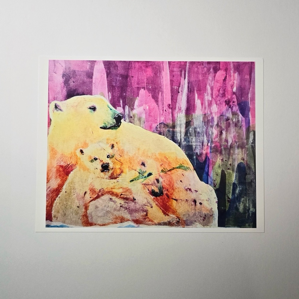 💜Prints - Charity Collection: ‘Washing Away’ 💜 Piece 2 - Polar Bear 💜